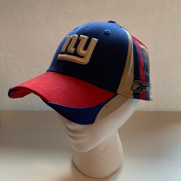 Reebok Other - NY Giants RARE Hat Red White Blue Reebok OSFA Stretch Fitted Cap New York Men’s